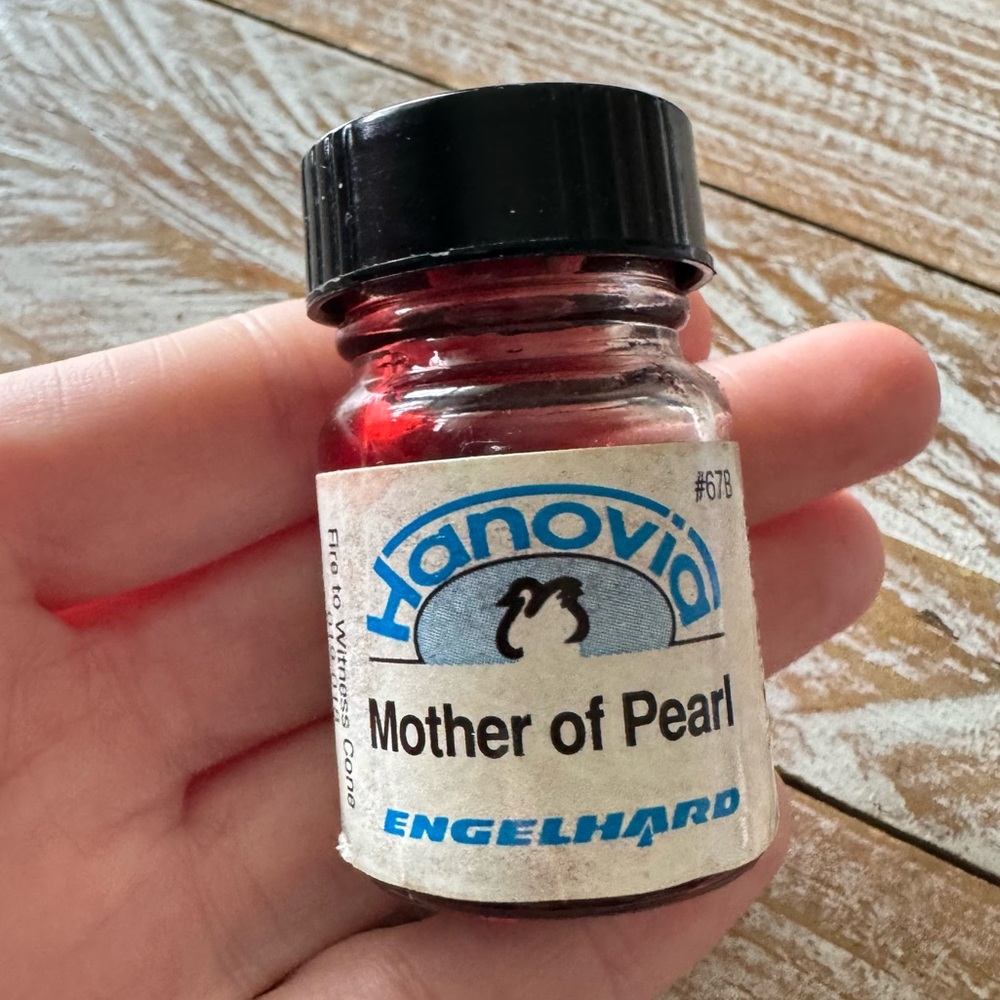 🫧Hanovia Mother of Pearl #67B, 1/2 oz Bottle (40% Full)🫧